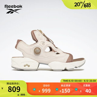 Reebok锐步官方凉鞋充气鞋女鞋新款INSTAPUMP FURY SANDAL ZIP H06197 H06199 中国码:37.5(24cm),US:7