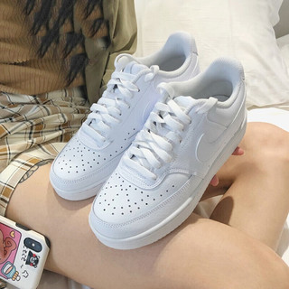 耐克（NIKE）板鞋女鞋子女23夏季新款简版空军一号透气小白鞋低帮休闲鞋运动鞋 偏大半码/晒图退10 36/225/5.5