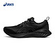 移动端：ASICS 亚瑟士 男鞋缓震耐磨运动鞋回弹跑步鞋GEL-CUMULUS 25 黑色/灰色 45