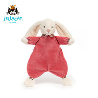 jELLYCAT 邦尼兔 英国jELLYCAT伶俐兔子巾宝宝毛绒玩具可爱公仔柔软玩偶
