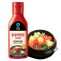 清净园 韩国进口清净园石锅拌饭酱韩式辣椒酱脂肪烤肉年糕辣酱0