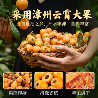 达心堂竹盐枇杷干原味无核蜂盐琵琶果干泡水送礼新鲜蜜饯果脯办公室零食 竹盐枇杷干6袋