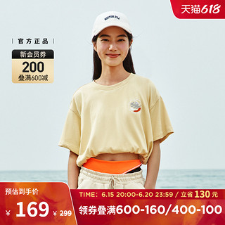 new balance NB官方23新款女款百搭运动休闲圆领短袖T恤AWT32320