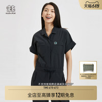 可隆 KOLON SPORT连体衣女款NOACH环保运动休闲衣户外徒步露营衣服