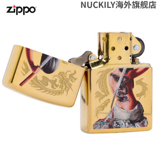 ZIPPO龙之女防风煤油打火机29668美版原版在册芝宝彩印 龙之女-新机无油
