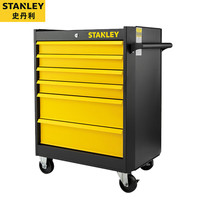史丹利（STANLEY）6抽屉工具车 汽修推车移动维修工具柜 车间零件收纳 STST74320-23