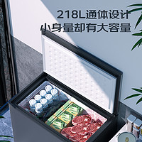 KONKA 康佳 218升大容量冰柜冷藏冷冻转换 净味减霜一级能效  BD/BC-218DTH