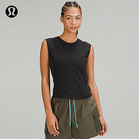 lululemon丨Cap Sleeve 女士背心 *徒步 LW1DSGS 黑色 8