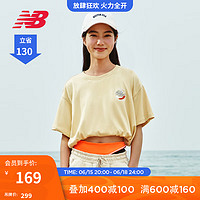 NEW BALANCE NB官方23新款女款舒适百搭透气运动休闲圆领短袖T恤 GO AWT32320 2XL