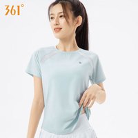 361°运动服健身瑜伽短袖T恤女夏季薄款宽松速干健身房跑步瑜伽上衣