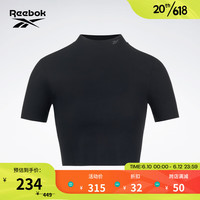 Reebok锐步官方防晒T恤女23春夏新款针织短袖23RCS406W 23RCS406W001 A/M