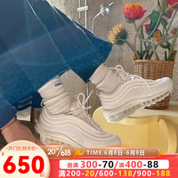 NIKE 耐克 跑步鞋女鞋春季新款运动鞋AIRMAX97头减震健身训练休闲鞋 DH8016-100/白色3M反光 36