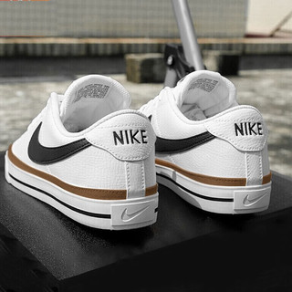 耐克（NIKE）男鞋板鞋23夏季新款简版空军透气运动鞋户外小白鞋低帮休闲鞋子男 经典款白色/透气舒适/尺码偏小 39/245/6.5