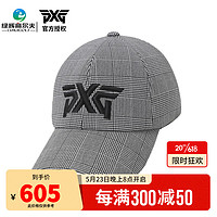PXG高尔夫球帽韩国进口 23年新款男女同款棒球帽 户外运动遮阳帽  PHPPU850791 黑白格子