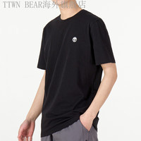 添柏岚(Timberland)t恤男士短袖22新款户外运动服半袖体恤衫纯棉跑步上衣A2ER7 A2ER7001 175/100A/M