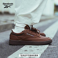 Reebok锐步官方小白鞋男女鞋Club C 85 Vintage复古奶油FZ6004 FZ6004 中国码:39(25cm),US:7