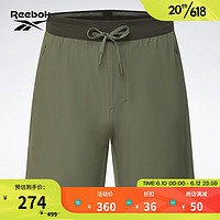 Reebok锐步官方2023夏季新款男子SHORT梭织运动休闲短裤23RCS605M 23RCS605MGL4 A/L