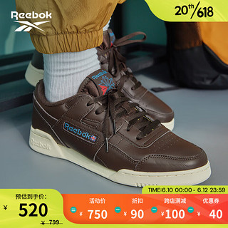 Reebok锐步官方23春季男女WORKOUT PLUS VINTAGE复古板鞋FZ6026 FZ6025 中国码:36.5(23.6cm),US:5.5