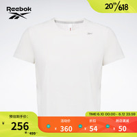 Reebok锐步官方2023夏季女子经典运动休闲梭织短袖T恤23RCS408W 23RCS408W100 A/XL