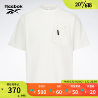 Reebok锐步官方夏季新款Tee男子针织运动休闲短袖T恤23RCS413M 23RCS413MGW1 A/M