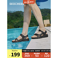 斯凯奇（SKECHERS）斯凯奇（SKECHERS）贴凉鞋黑色243094 全黑色/BBK 42