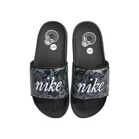 NIKE 耐克 女子拖鞋OFFCOURT SLIDE PRINT运动鞋DV8355-001 黑色 38码
