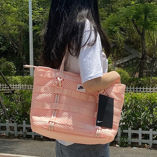 NIKE 耐克 运动包男包女包休闲包空军一号手提包单肩包托特包CU2607-664 CU2607-664粉色 MISC