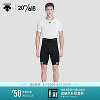 DESCENTE迪桑特 CYCLING系列 男子针织短裤 D3231CKH71 BK-黑色 M(170/80A)