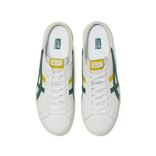 Onitsuka Tiger鬼塚虎情侣半拖鞋新款一脚蹬休闲鞋 DD TRAINER SABOT 1183B769 白色/绿色 40