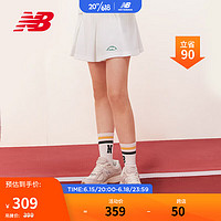 new balance 23年夏季女款运动跑步休闲半身裙裤 5VD24282-WT XS