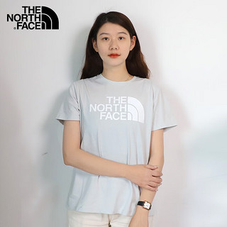 THE NORTH FACE北面T恤女款23春夏季新款户外圆领速干衣吸湿透气短袖7WFD 9B8 XXL