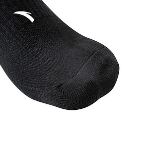 ANTA 安踏 袜子篮球袜男女运动袜中筒吸汗止滑耐磨足球羽毛球袜子