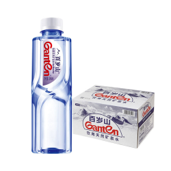 Ganten 百岁山 天然矿泉水 小瓶装 348ml*24瓶/箱