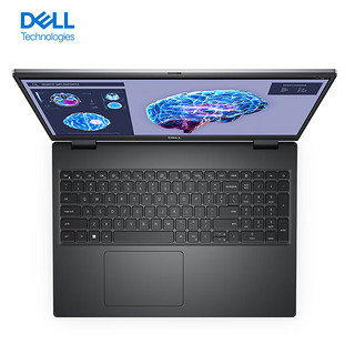 DELL 戴尔 Precision 7680 16英寸设计建模图形移动工作站笔记本i7-13850HX/32G/1T/RTX 3500 Ada/4K屏