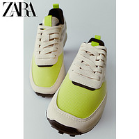 ZARA 新款 儿童鞋男女童 撞色网眼运动鞋 3358230 300