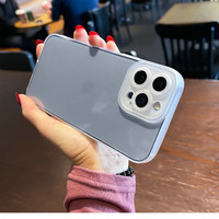 Apple/苹果 防摔 iPhone 11手机壳 【透白色】?大眼款?直边软壳 硅胶