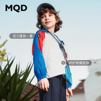 MQD 马骑顿 童装男童防晒服22春夏新款儿童撞色卡通轻薄中大童皮肤衣外套