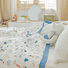 婴儿盖毯夏季宝宝六层纱布毛毯毛巾被凉被子儿童盖巾午睡毯子薄被