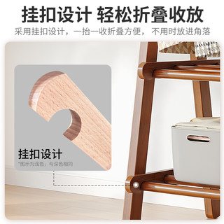 挂衣架卧室落地简易衣帽架家用房间挂衣服的架子可折叠立式晾衣架