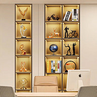 贝汉美（BHM）现代简约轻奢总经理领导办公室摆件工艺品高端创意客厅书房装饰品 17件套