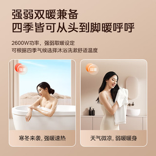Midea 美的 浴霸暖风照明排气一体集成吊顶换气浴室卫生间取暖器风暖