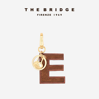 THE BRIDGE/桥牌 手工牛皮钥匙男女挂件收纳摆件钥匙圈 L字母