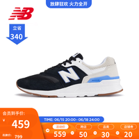 NEW BALANCE NB官方23新款男女鞋997H系列舒适百搭透气复古拼接运动休闲鞋 黑色/米白色 CM997HHB 46.5(脚长30cm)