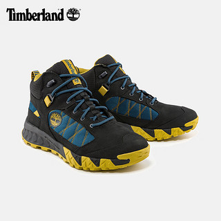 添柏岚（Timberland）男鞋春夏新款户外徒步鞋中帮防水A2P2U A2P2UM/黑色/蓝色 40