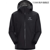 ARC'TERYX 始祖鸟 Arcteryx始祖鸟Beta系列男士冲锋衣黑色防风防水26844