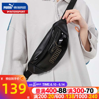 彪马(PUMA)男包女包 2023夏季新款运动包休闲手提包腰包单肩包小包斜挎包 077921-01/黑色 OSFA