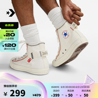 匡威(Converse)CONVERSE匡威官方 All Star春夏男女拼接感休闲高帮帆布鞋A06104C A06104C 48