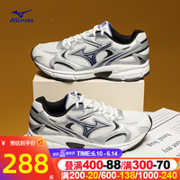 美津浓(MIZUNO)男鞋女鞋 23夏季新款运动鞋SPEED 2K缓震耐磨舒适透气休闲跑步鞋 SPEED 2K/白/黑/军蓝色 42.5