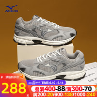 美津浓（MIZUNO）男鞋女鞋 23夏季新款运动鞋SPEED 2K缓震耐磨舒适透气休闲跑步鞋 灰色/白色/轻量缓震 45
