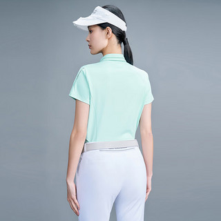 DESCENTEGOLF 迪桑特高尔夫 FIELD系列 女子短袖T恤 G313WFTS34 GN-绿色 XS(155/76A)